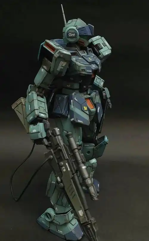 的高达类型模型这种色彩厚重的真实系机体mg gm sniper ll rgm-79sp