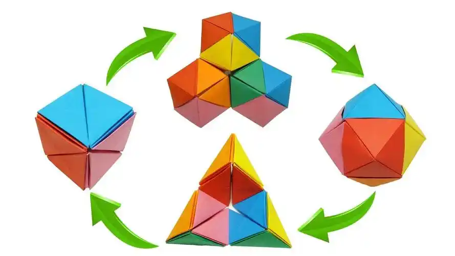 折纸变形魔球,这个折纸玩具真带劲,看到的人都想学!