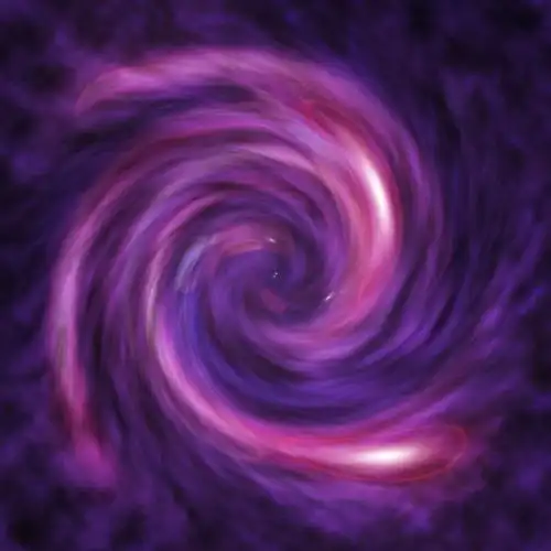 紫色漩涡效果