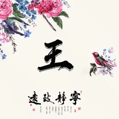 38张励志姓氏微信头像:宁静致远,淡泊明志!