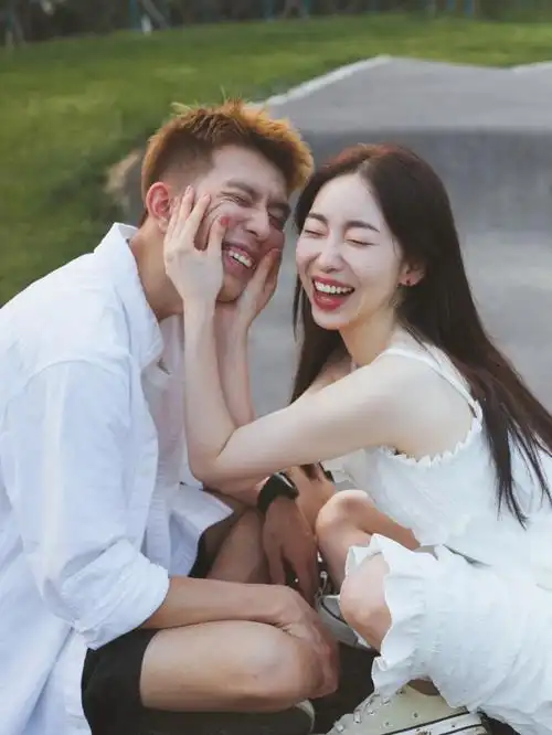 情侣写真胶片写真