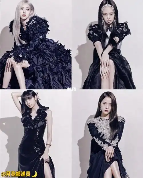blackpink 4 人合集_blackpink_lisa_jennie_jisoo_rosé_娱乐_明星