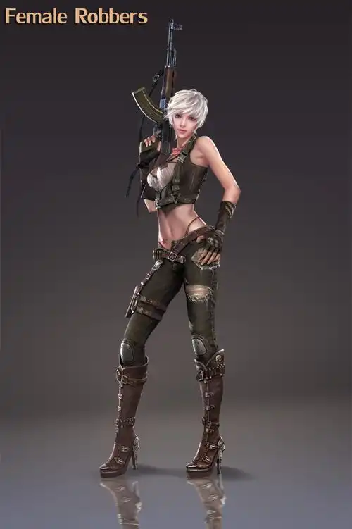 > 《逆战》游戏角色