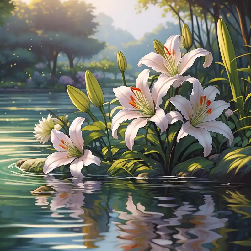 94唯美百合花头像94 探索百合花的唯美与纯洁,为你带来一组精选