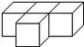 如图是由四个小正方体拼成的图形.