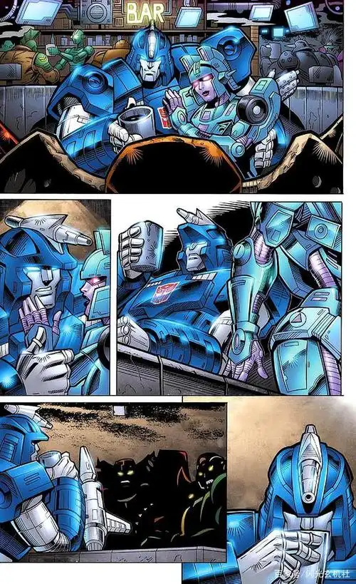 变形金刚动漫人物:不同宇宙故事线中,暗自改变的缉捕者-敌无双