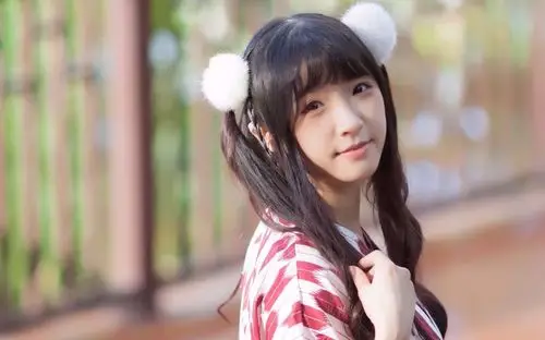 双马尾毛绒萌发圈软妹萝莉lolita头绳皮筋超萌发饰可爱少女心日系sn