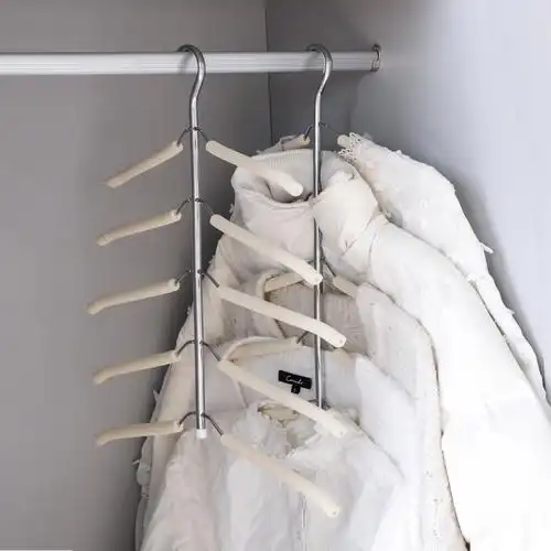 特价海绵衣架无痕_海绵多层无痕衣架 多功能家用衣橱衣撑 宿舍衣柜衣