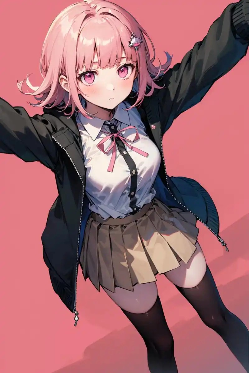 七海千秋-超级弹丸论破,校园解密的二次元游戏,人气角色!