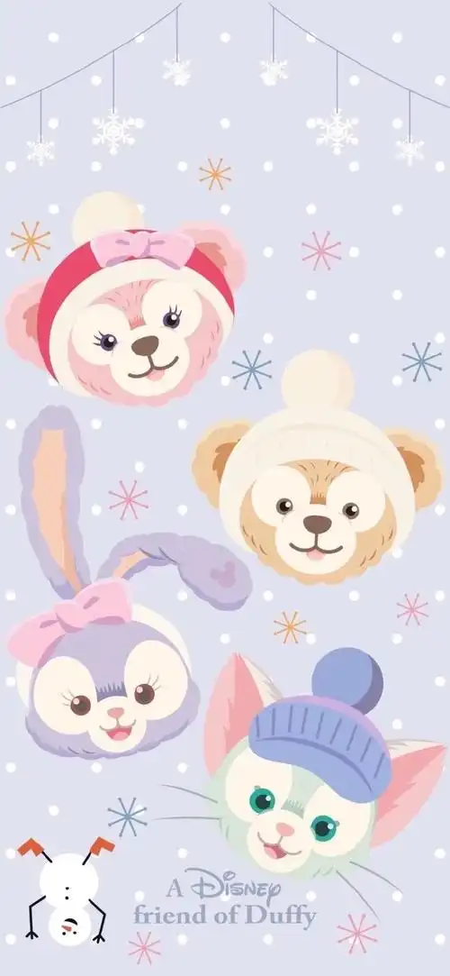 来一波露露的萌壁纸,喜欢请分享自取哦~迪士尼超话#星黛露##达菲熊