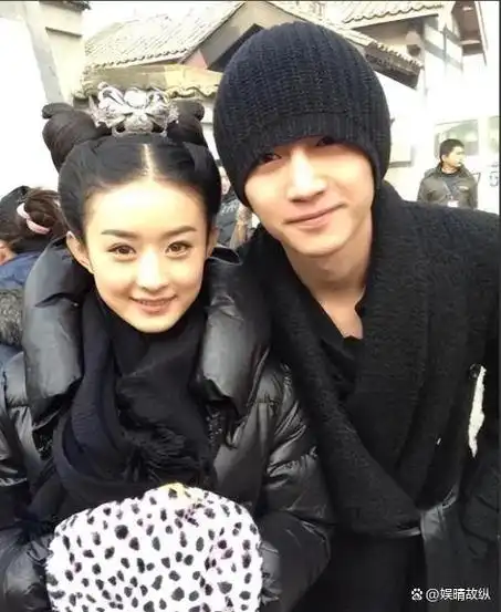 不久后分手,赵丽颖便投入了富二代丁子峻的怀抱.