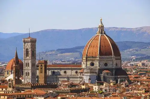 大教堂圣玛丽亚 del fiore 在佛罗伦萨,意大利