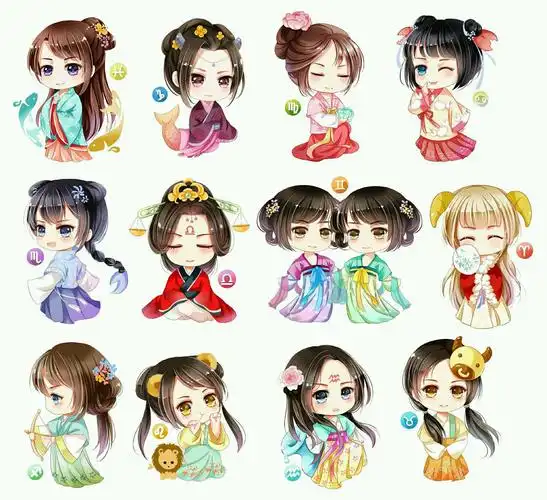 汉服十二星座via围观君之乔