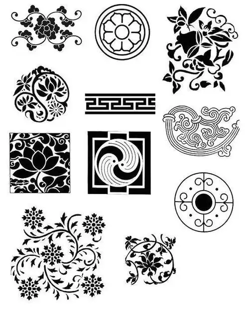 传统花纹图案设计