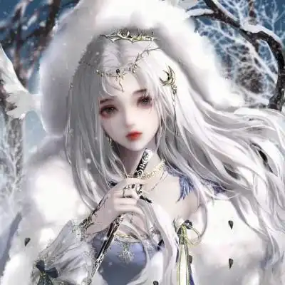 女生唯美古风仙气动漫头像图片