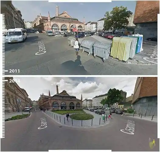 图:urb-i/谷歌街景图二十二,韩国首尔,明洞.