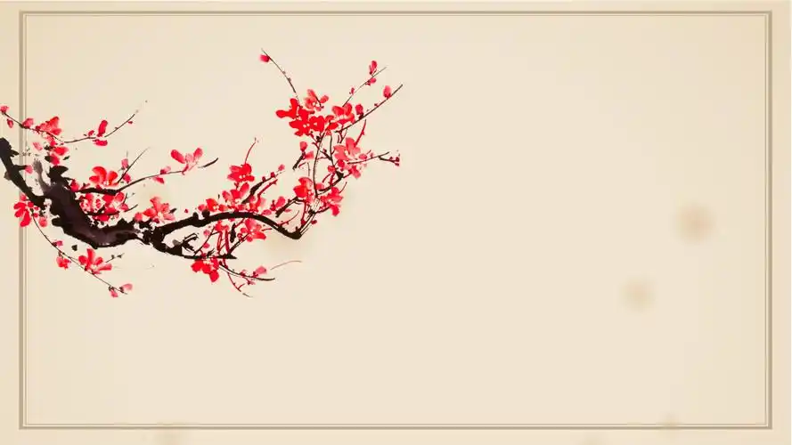 ppt古风淡色背景图片