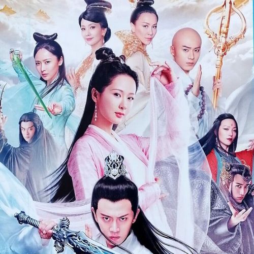 erilles60集古装神话电视剧天乩之白蛇传说杨紫任嘉伦茅子俊dvd碟片