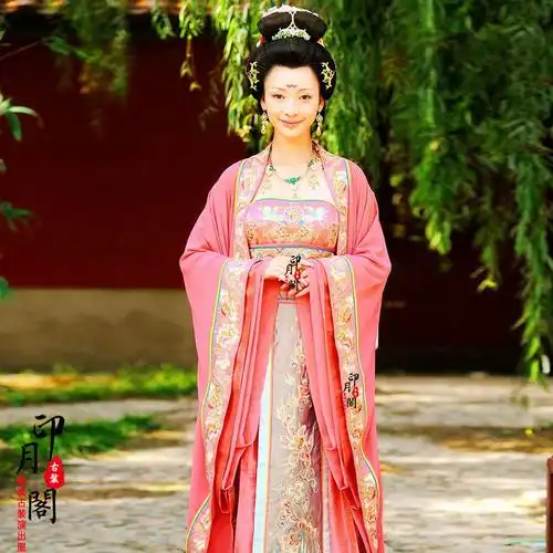 古装古代四大美女杨贵妃同款唐朝汉服襦裙皇后民族服装