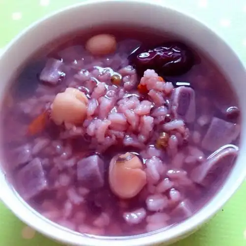 格格吉祥_做的紫薯粥