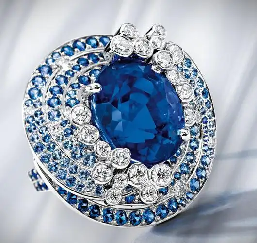 van cleef & arpels 梵克雅宝 蓝宝石戒指 … - 堆糖,美图壁纸兴趣