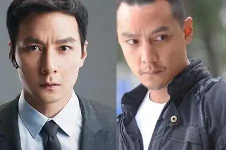 背头的他看起来脑门也太亮了,46 岁的吴彦祖帅还是帅的,就是这个发型