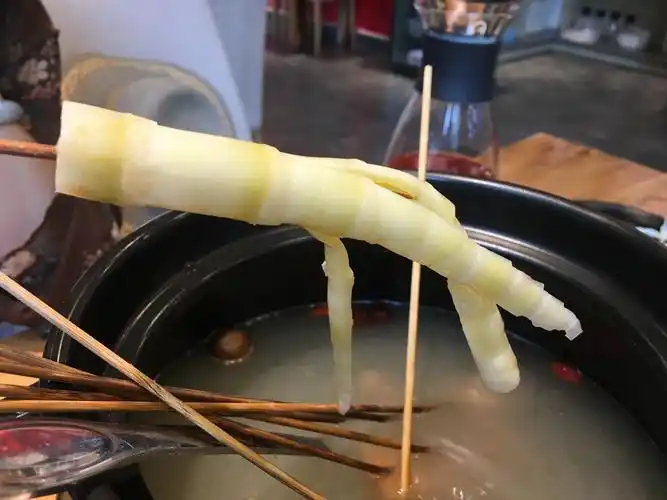 竹笋鲜嫩,吃串串怎么能少得了它