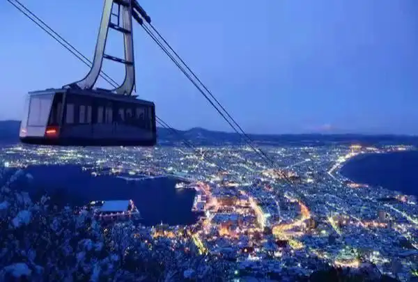 日本北海道函馆山