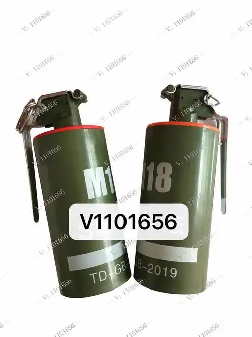 仿美m18烟雾弹国防教育训练发烟弹消防演习烟雾彩烟弹烟雾棒