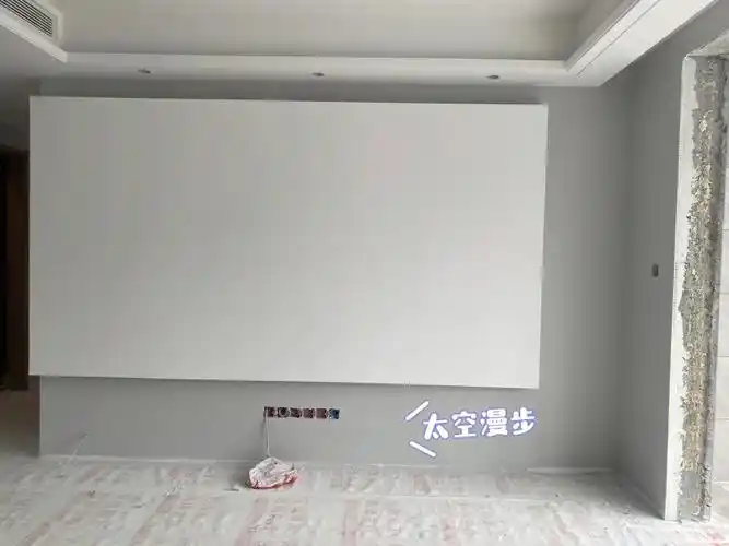 挑花了眼 好在效果出来之后 自己还挺满意的客厅:太空漫步  采光够的