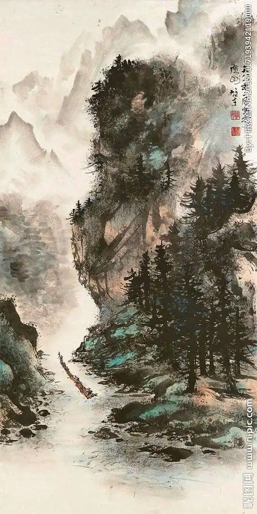 岭南派大画家黎雄才精品汇编欣赏—【江溪篇】(第一集)