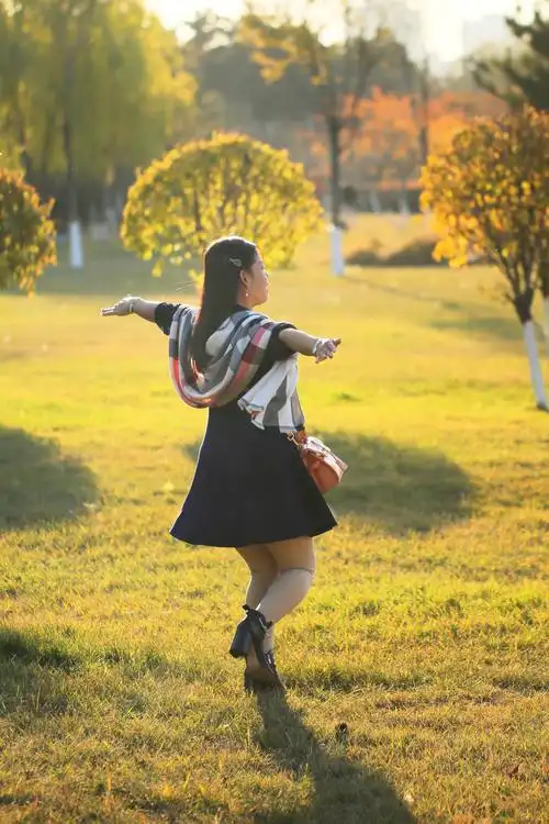 深秋拍美女照(一)