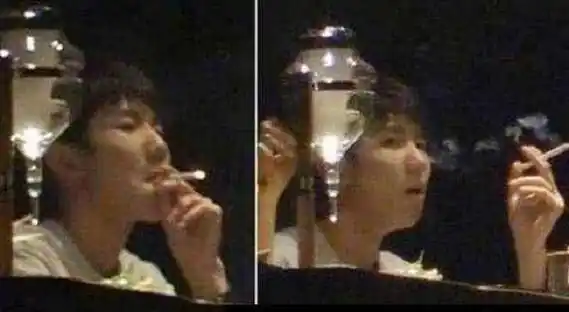 原创张艺兴吸烟再曝光网评与王源被拍大相径庭网友至少不是室内吸烟