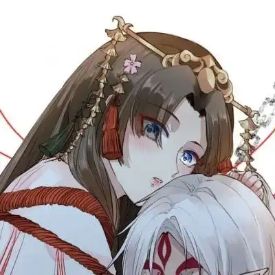 古风动漫手绘魅力一对两张情侣头像