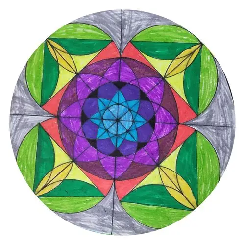 五(2)作业《适合纹样》