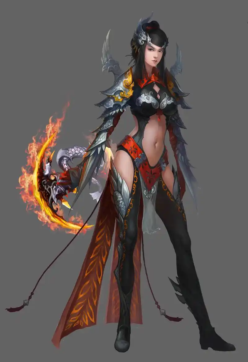 诛仙游戏原画作品选