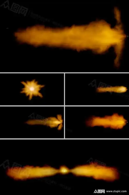 38组4k枪口火光素材