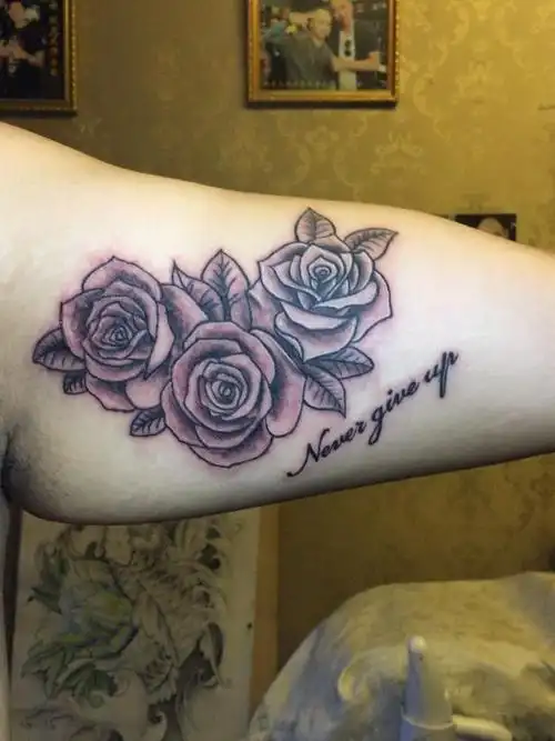 大臂内侧_纹身图案手稿图片_李胜的纹身作品集