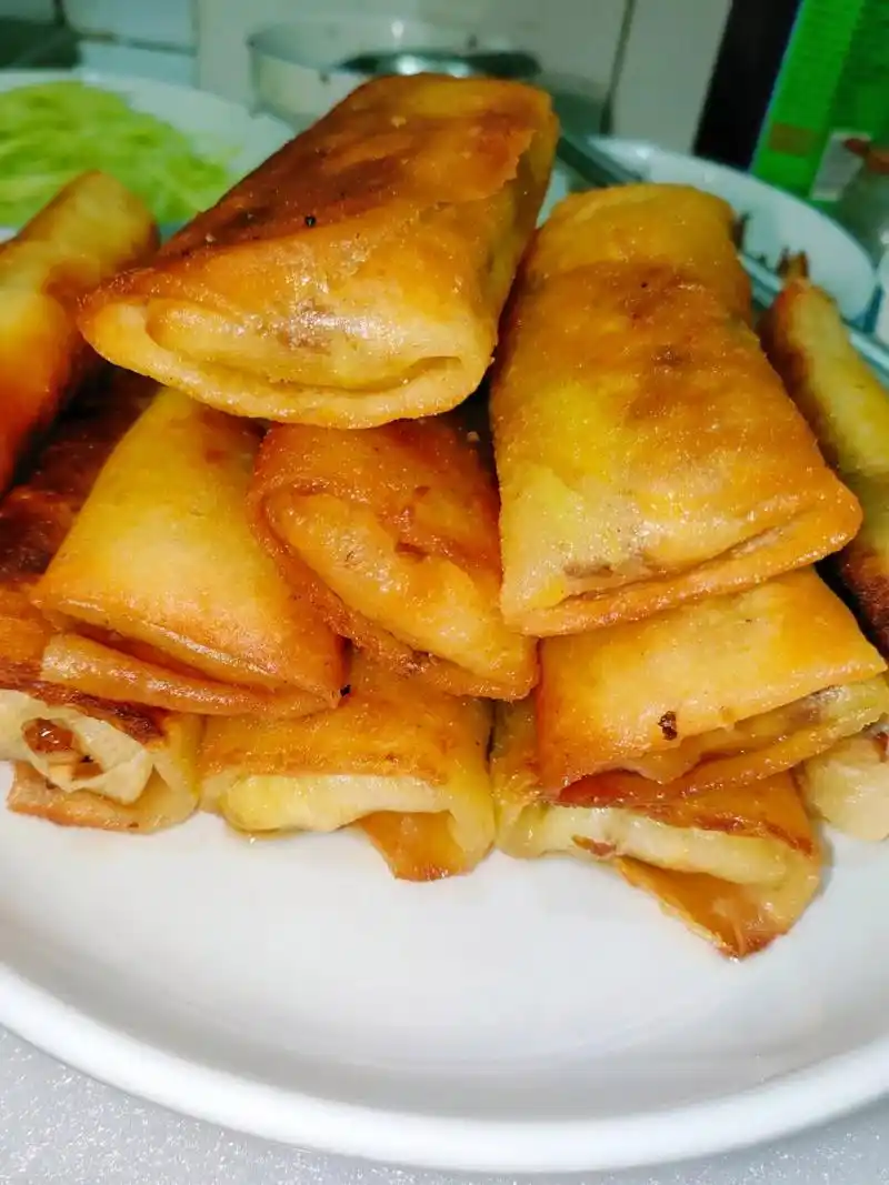 重庆人爱吃的早餐—春卷95(详细教程) 春天到啦,宝子们有没有想吃