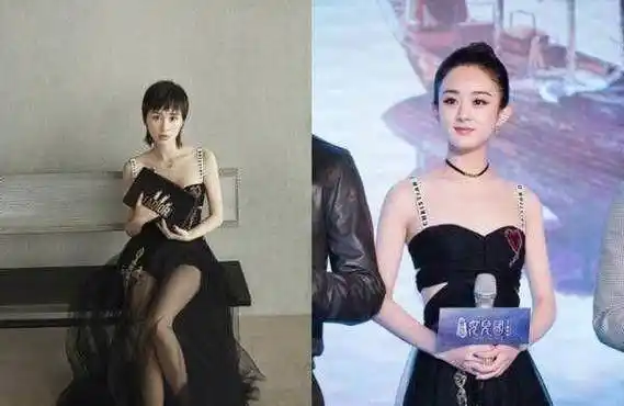 王子文抢了赵丽颖风头!撞衫pk王子文却输得一塌糊涂!