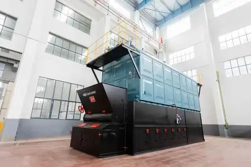 可实现精准配风的szl系列链条炉排锅炉