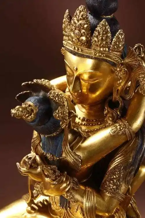 铜鎏金双身金刚持2012.5万元成交|明清古董珍玩资讯