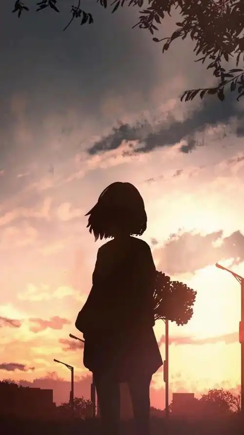 动漫壁纸愿时光不被辜负愿你不再孤独