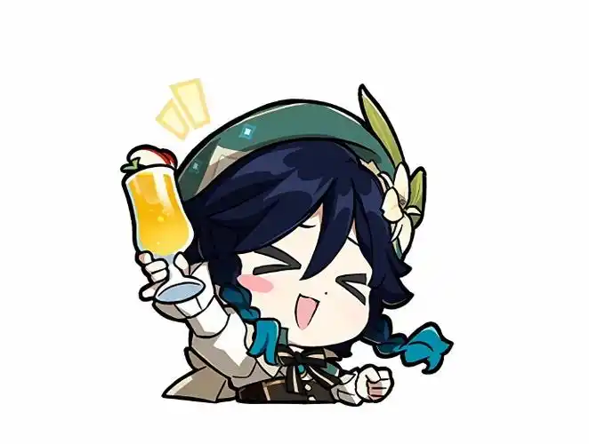 温迪超话#原神##温迪#表情包高清修复查看原图保存画质更清晰抱图吱声