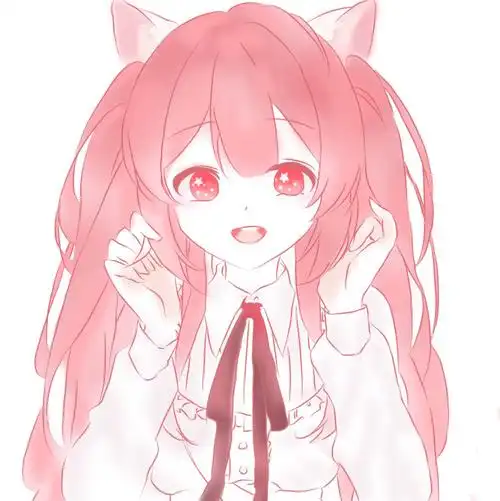 是少女心啦软妹头像78ω自描双马尾