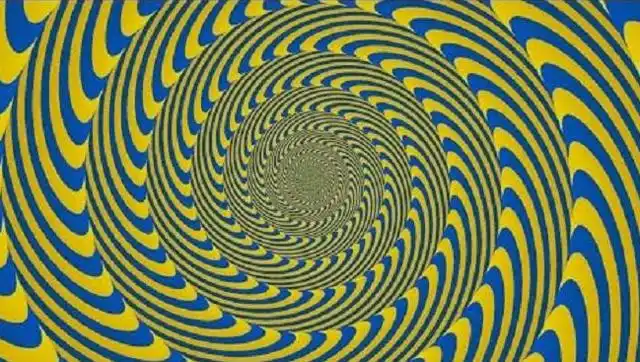 诡异盯着这些图片10秒就会让人产生晕眩的感觉你坚持了几秒