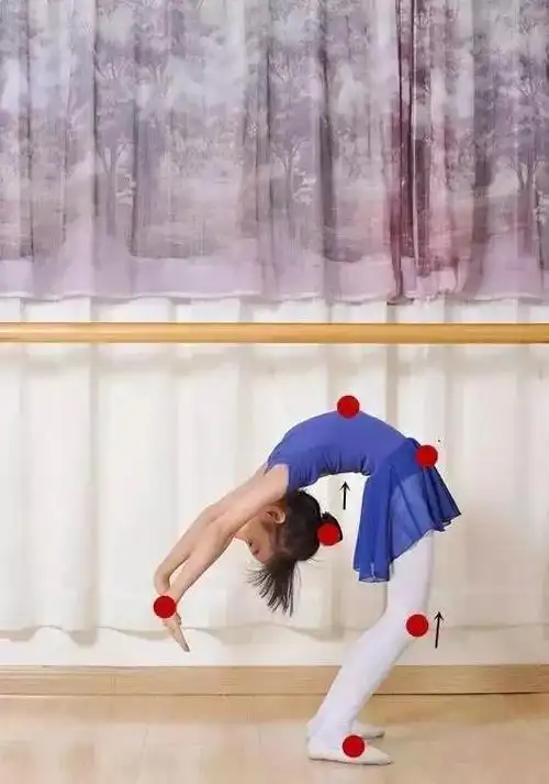 【舞蹈小课堂】"站下腰"图文详解-少儿舞蹈-习舞女汉子-爱一格旗下舞