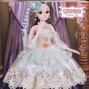 黛蓝超大芭比娃娃1米大号洋娃娃公主套装60cm单个女孩儿童玩礼物