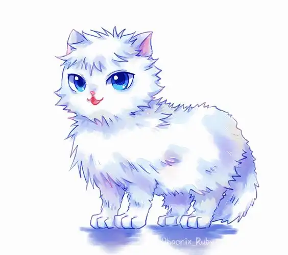 复健中 一只奇犽喵～ 私设金吉拉血统 p2 炸毛的(念力)猫