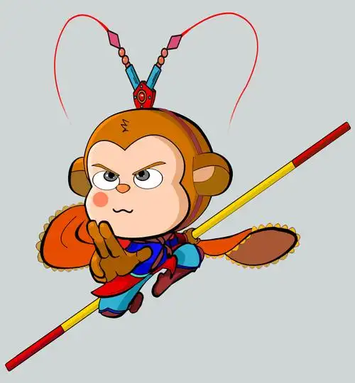 闹蟠桃会与那天兵天将战得天昏地暗花果山水帘洞美猴王齐天大圣孙悟空